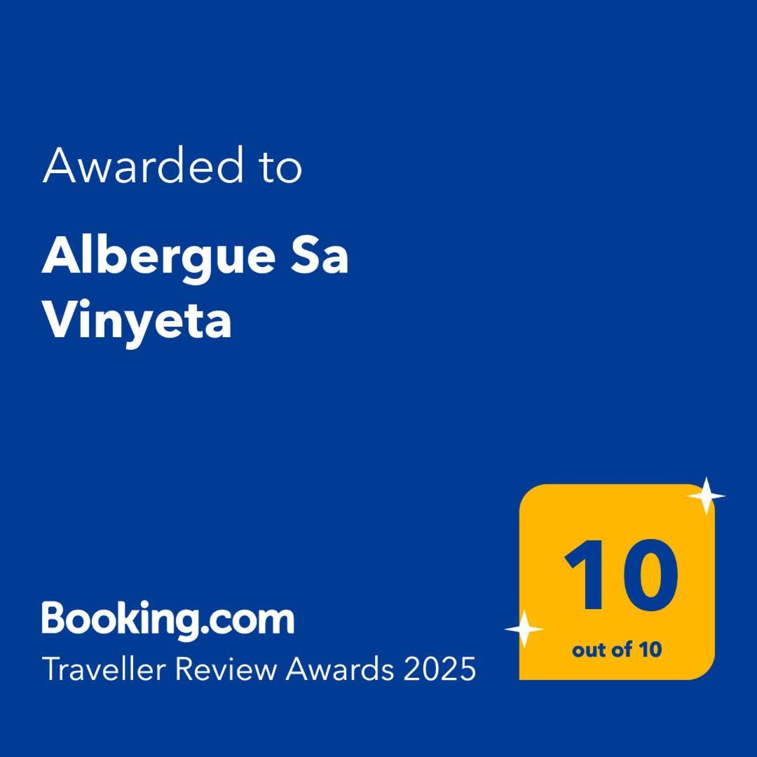 Albergue Sa Vinyeta ซิวตาเดญา ภายนอก รูปภาพ